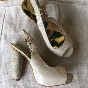 Michael Michael Kore Heels nude Size 6 1/2 M